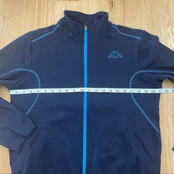 NWT Kappa Varylo Men's Sport Fleece Jacket Navy M - Picture 4 of 10